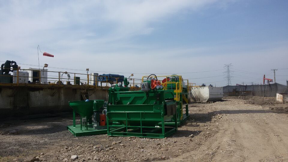 Modularized Drilling Waste Management System In Operation Site